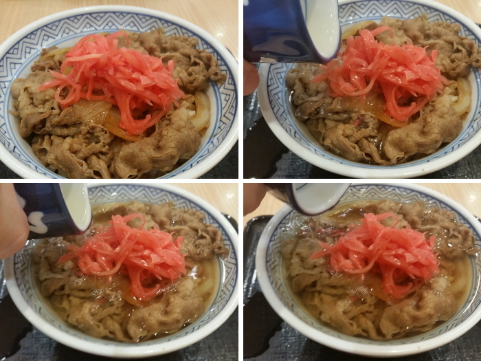 牛丼のお茶漬 ｂ級グルメ好きですか